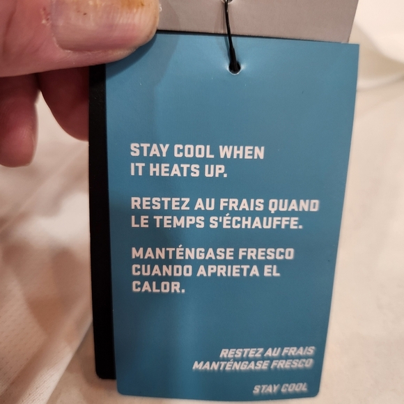 Nike Polo Shirt Large White Golf Dri Fit Southern Comfort Whiskey New With Tags - Picture 7 of 13